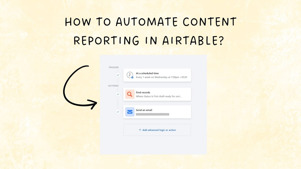 How I Automate Content Reporting (And Save Hours Each Week)