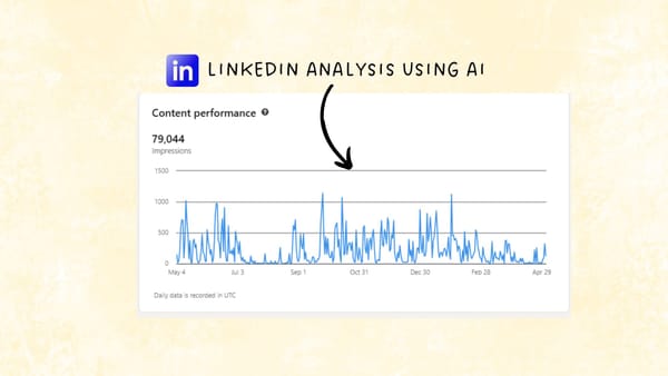 How I Used ChatGPT to Analyze 150 LinkedIn Posts in 3 Steps to Find if Video Content Works